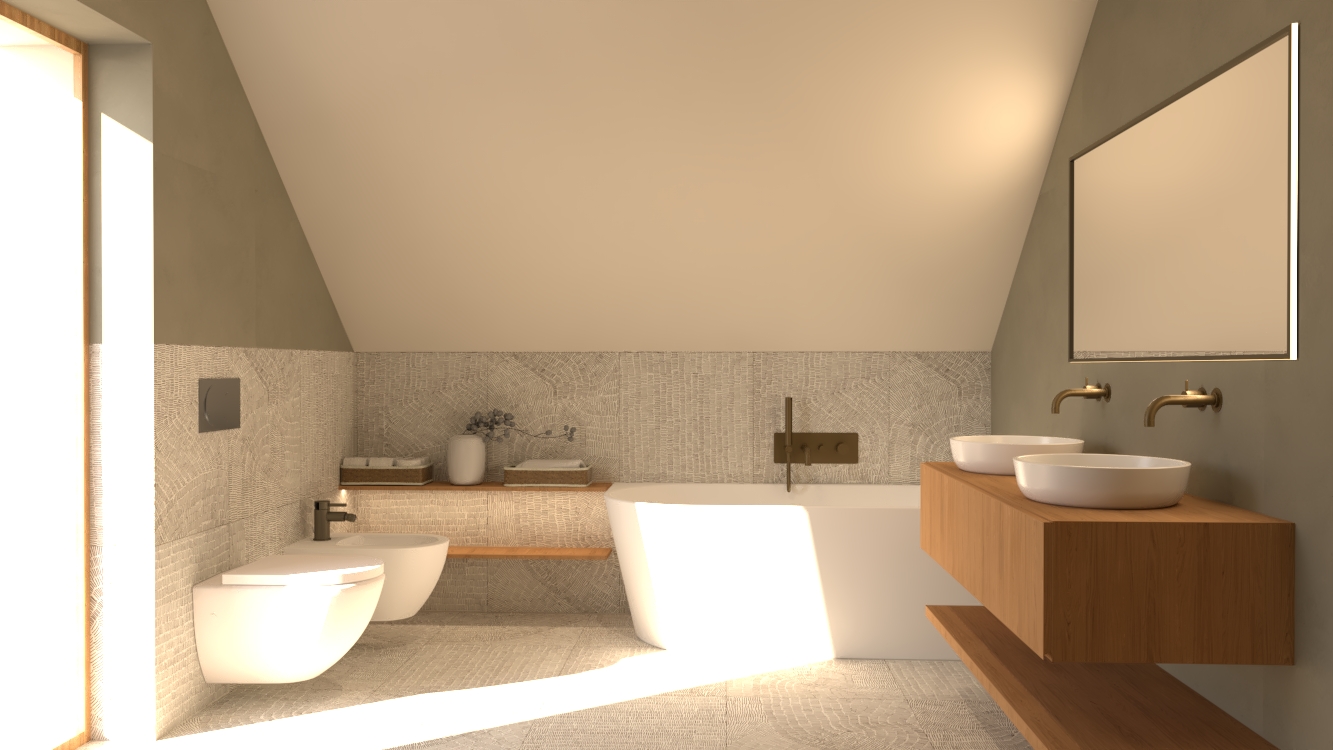 Hiša BG — kopalnica