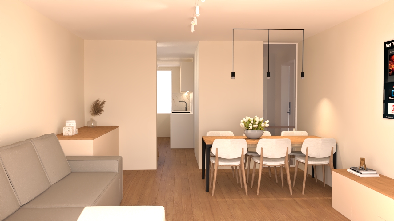 Cimprana hisa haloze — notranje oblikovanje Nova Dvojina